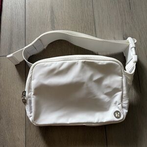 lululemon athletica Classic White Belt Bag